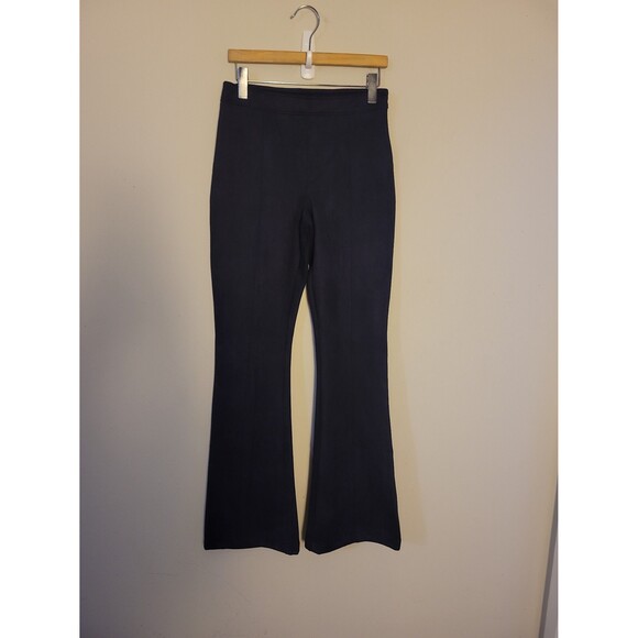 SPANX Pants - Spanx Faux Suede Flare Pant in Midnight Blue Sz L